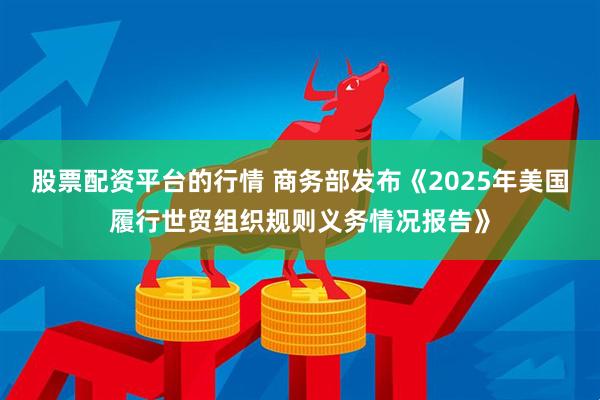 股票配资平台的行情 商务部发布《2025年美国履行世贸组织规则义务情况报告》